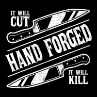 It Will Cut Hand Forged It Will Kill Knife Blacksmith Lover Adjustable Cap | Artistshot