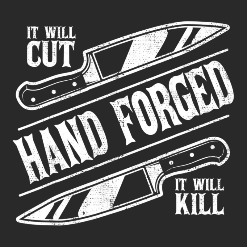 It Will Cut Hand Forged It Will Kill Knife Blacksmith Lover Printed Hat | Artistshot