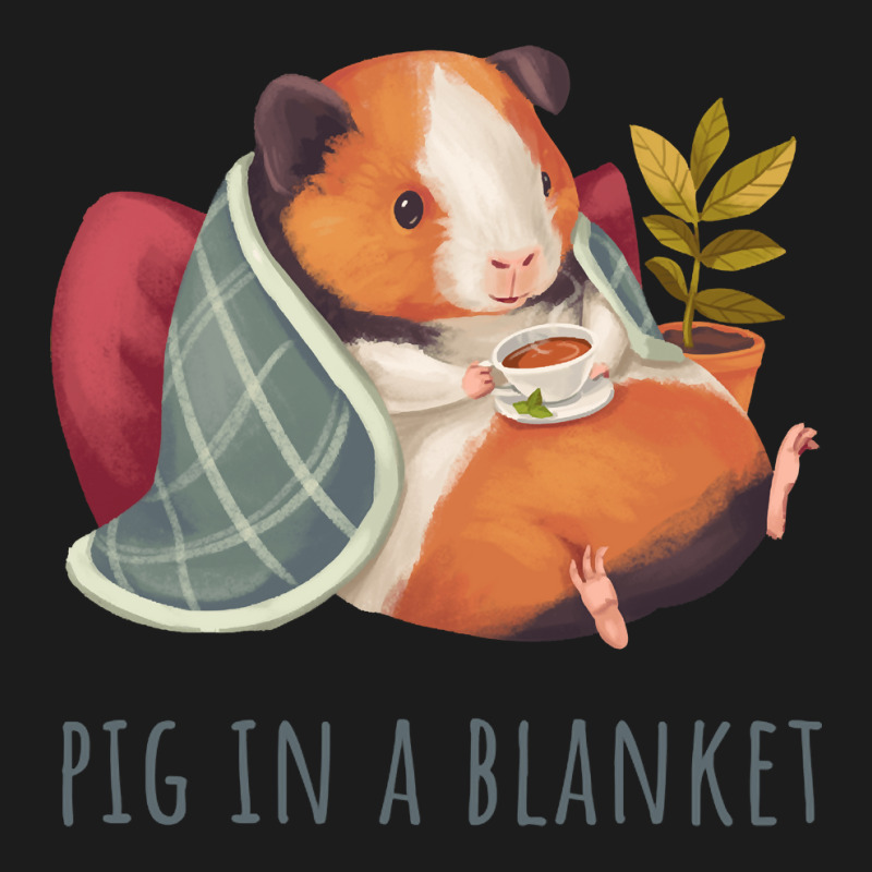 Cozy Guinea Pig In Blanket, Pig In A Blanket, Cozy Guinea Pig, In A Bl Hoodie & Jogger Set | Artistshot