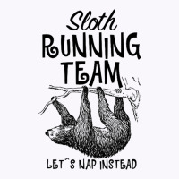 Sloth Running Team Let's Nap Instead For Light Tank Top | Artistshot