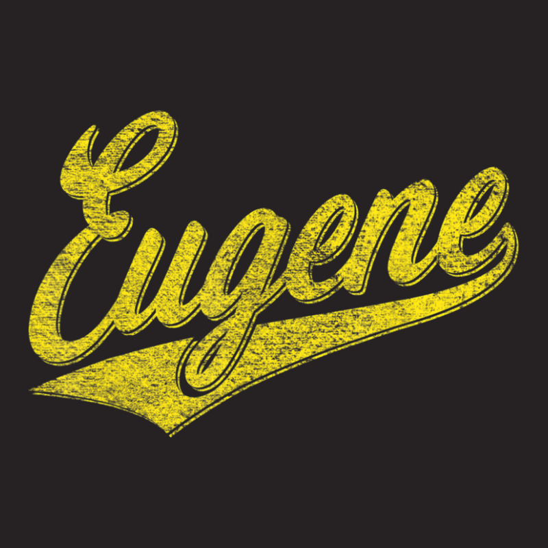 Eugene Oregon Flag Sports Baseball Script Jersey Swoosh Vintage Cap by Kemriban527 | Artistshot