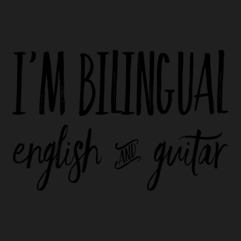 I'm Bilingual English And Guitar Ladies Polo Shirt by cm-arts | Artistshot