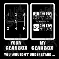 Your Gearbox My Gearbox You Wouldn't Understand Cropped Hoodie | Artistshot