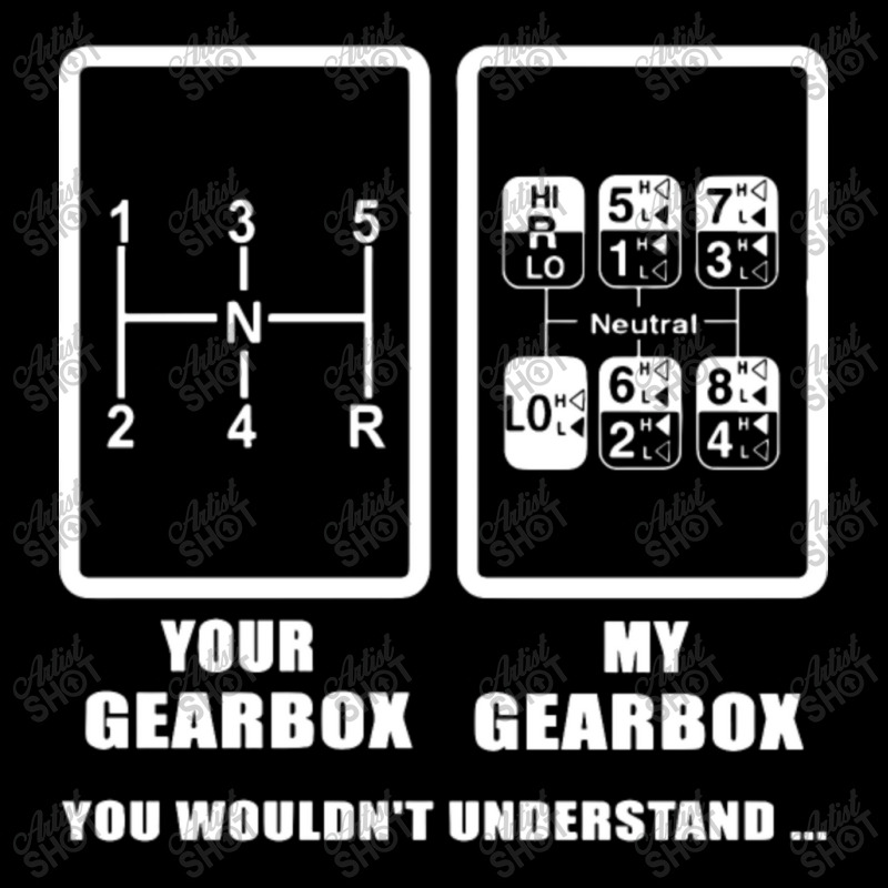 Your Gearbox My Gearbox You Wouldn't Understand Cropped Hoodie by QuantaviusXaver | Artistshot