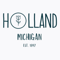 Holland Michigan Michigander Great Lakes Souvenir Gift Tulip T Shirt T-shirt | Artistshot