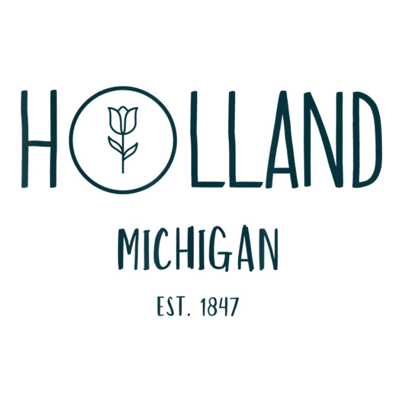 Holland Michigan Michigander Great Lakes Souvenir Gift Tulip T Shirt Crewneck Sweatshirt | Artistshot