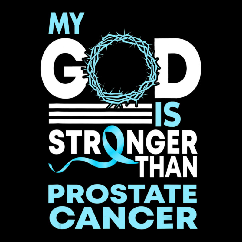 Faith My God Is Stronger Than Prostate Cancer Awareness Adjustable Cap | Artistshot