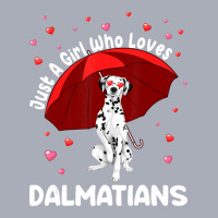 Dalmatian Dogs Just A Girl Who Loves Dalmatians Girls Gift Tank Dress | Artistshot