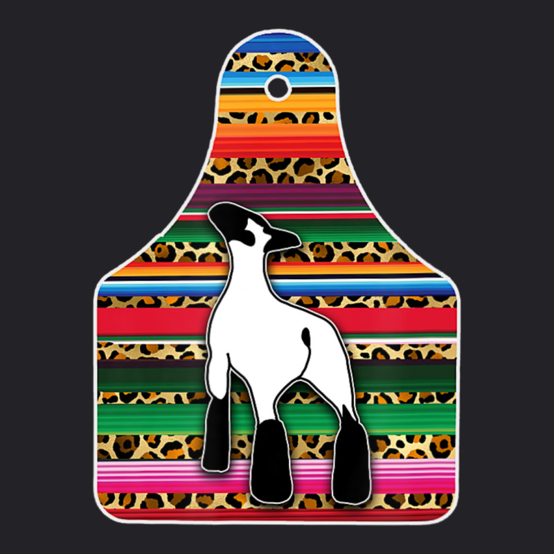 Serape Cheetah Animal Tag Livestock Show Lamb Youth Tee | Artistshot