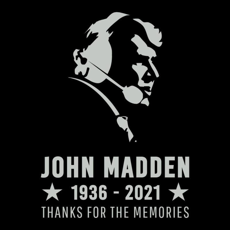 John Madden Silhouette - Thanks For The Memories Men's 3/4 Sleeve Pajama Set | Artistshot