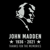 John Madden Silhouette - Thanks For The Memories Lightweight Hoodie | Artistshot