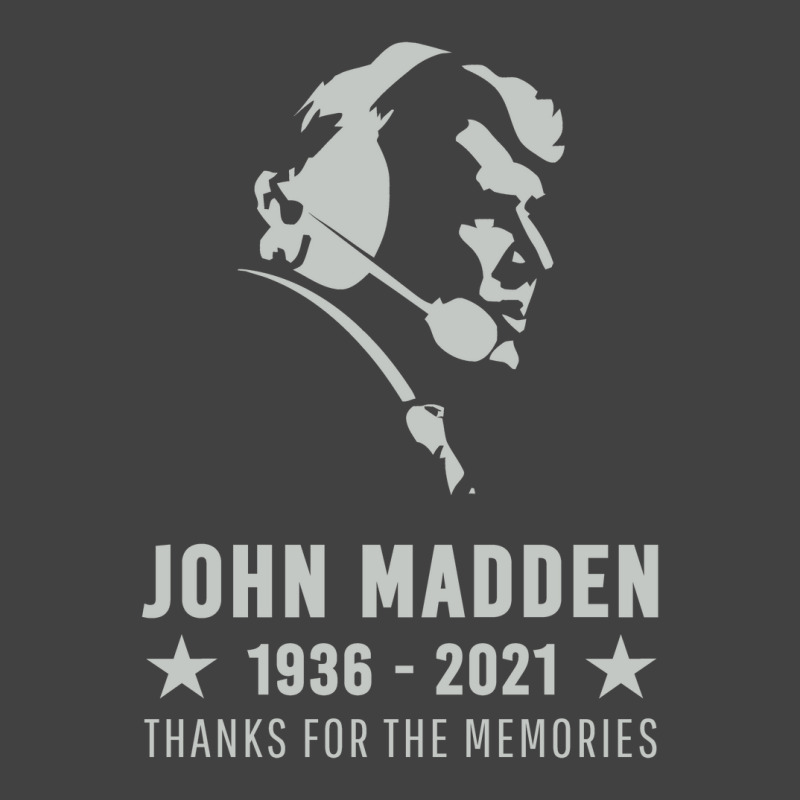 John Madden Silhouette - Thanks For The Memories Vintage T-shirt | Artistshot