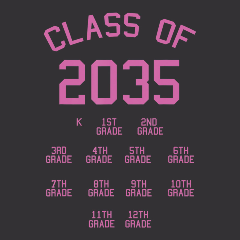 Class Of 2035 Checklist Cool Grow With Me Pre-k Kindergarten Vintage Hoodie And Short Set | Artistshot