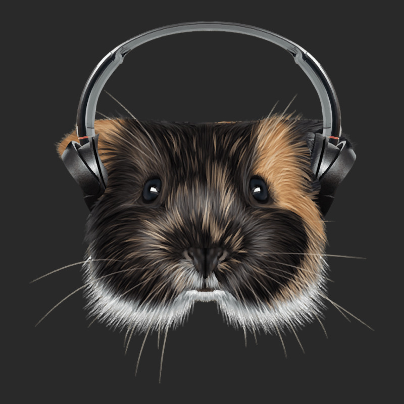 Guinea Pig With Headphones, Guinea Pig With Headphones Art, Guinea Pig Toddler T-shirt by SHOPTRUI4 | Artistshot