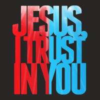 Divine Mercy Prayer Jesus I Trust In You St Faustina Ladies Fitted T-shirt | Artistshot