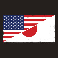 Japan Flag And Usa Flag Roots Japanese Ancestry American Pullover Hood Tank Top | Artistshot