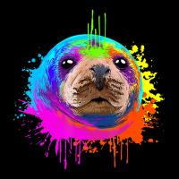 Splash Art Sea Lion Animal Seal Lover Baby Tee | Artistshot