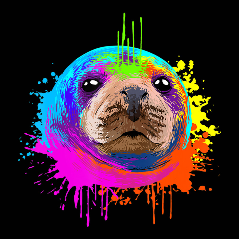 Splash Art Sea Lion Animal Seal Lover Toddler 3/4 Sleeve Tee | Artistshot