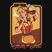 Coping With Stress 1 Metal Print Square | Artistshot