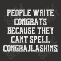 People Write Congrats Because They Can't Spell Congratulation For Dark Champion Hoodie | Artistshot