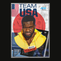 Frances Tiafoe Scorecard Crop Tee | Artistshot