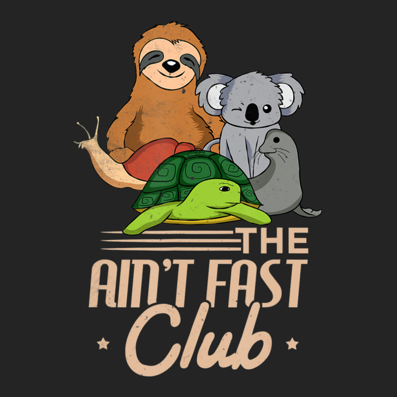 The Aint Fast Club And Cute Slow Animals 3/4 Sleeve Shirt by Kanmopsuk45 | Artistshot