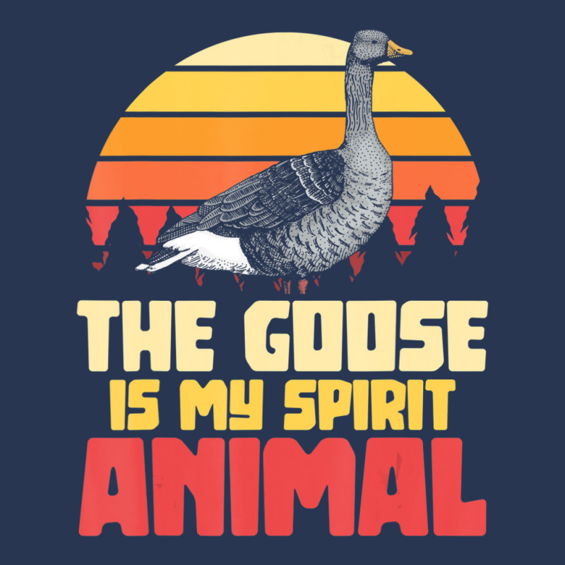 The Goose Is My Spirit Animal Goose Men Denim Jacket by Kanmopsuk45 | Artistshot