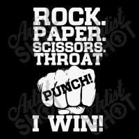 Rock Paper Scissors Throat Punch I Win Lightweight Hoodie | Artistshot