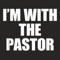 I'm With The Pastor Christian, Cute Pastors Wife Tshirt Ladies Fitted T-shirt | Artistshot