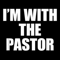 I'm With The Pastor Christian, Cute Pastors Wife Tshirt Cropped Hoodie | Artistshot