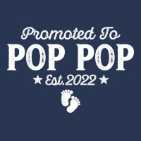 Promoted To Pop Pop Est 2022 Father's Day For New Pop Pop Men Denim Jacket | Artistshot