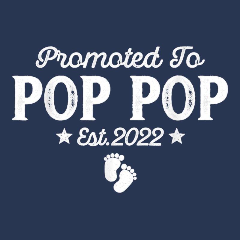 Promoted To Pop Pop Est 2022 Father's Day For New Pop Pop Men Denim Jacket | Artistshot