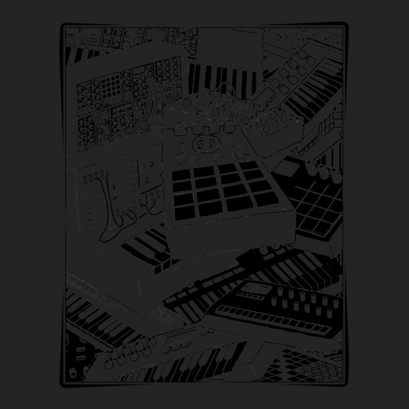 Synthesizer Art For Electronic Musician 3/4 Sleeve Shirt | Artistshot