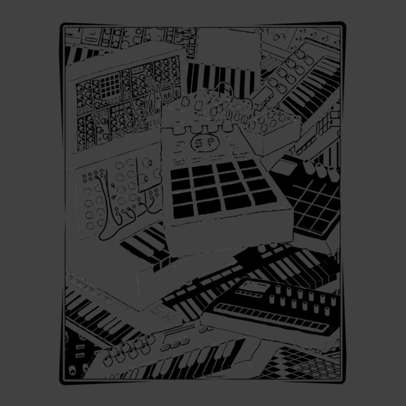 Synthesizer Art For Electronic Musician Vintage T-shirt | Artistshot