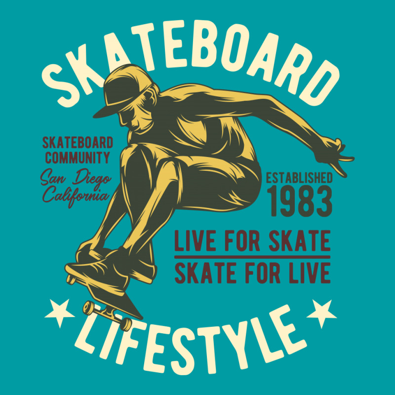 Skate Lifestyle Landscape Canvas Print | Artistshot