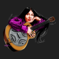 Buffy Sainte Marie - An Illustration By Paul Cemmick Drawstring Bags | Artistshot