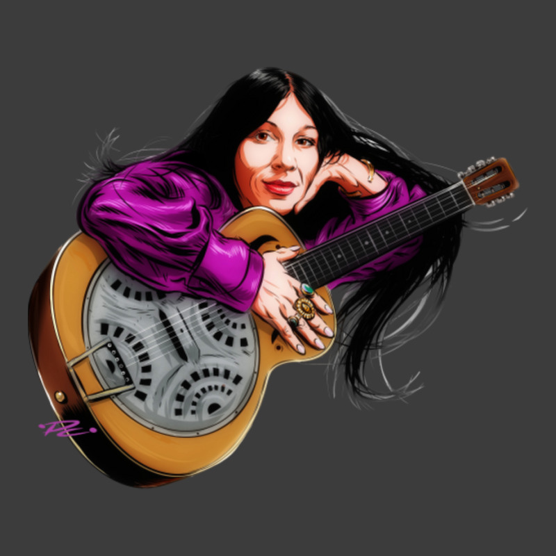 Buffy Sainte Marie - An Illustration By Paul Cemmick Men's Polo Shirt | Artistshot