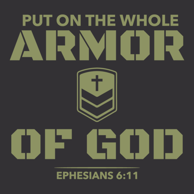 Armor Of God Warrior Bible Verse Ephesians 611 Military Long Sleeve T Vintage Hoodie | Artistshot