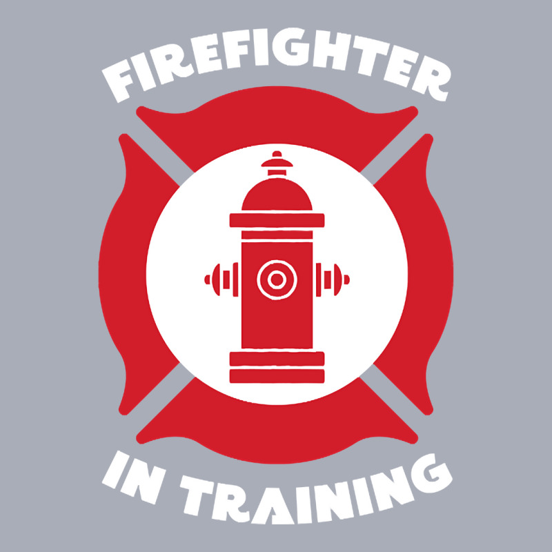 Firefighter In Training, Firefighter Cool Gift, Firefighter In Trainin Tank Dress by SHOPTRUI4 | Artistshot