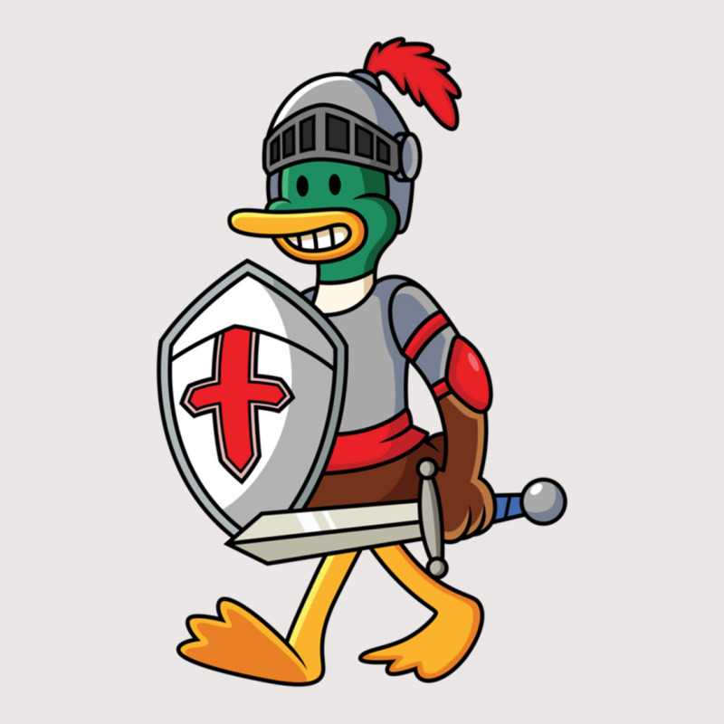 Duck With A Sword Pocket T-Shirt by cm-arts | Artistshot