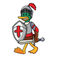 Duck With A Sword Unisex Hoodie | Artistshot