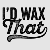 I'd Wax That Aesthetician T Shirt Cosmetology Eyebrow Artist Medium-length Apron | Artistshot