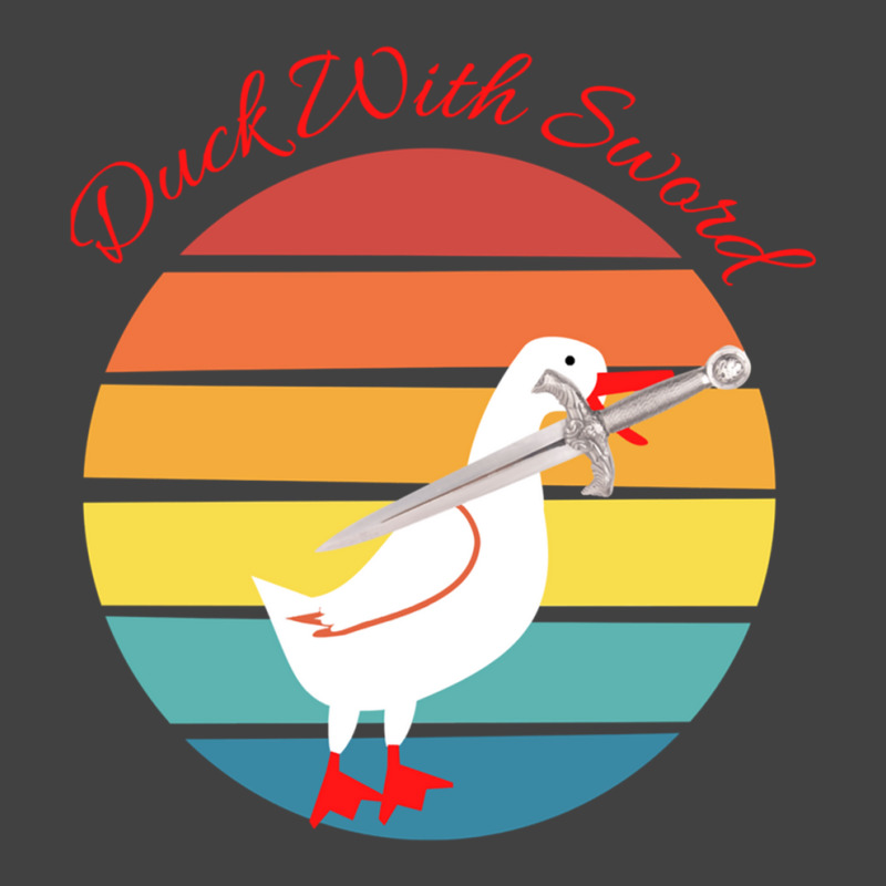 Duck With A Sword                   (2) Vintage T-Shirt by cm-arts | Artistshot