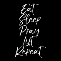 Eat Sleep Pray Lift Repea Workout Weights Adjustable Cap | Artistshot