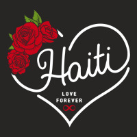 Haiti Love Forever Ladies Fitted T-shirt | Artistshot