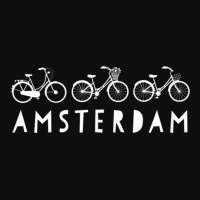 Bike Europe On Bicycle Amsterdam Bike T Shirt Crop Top | Artistshot