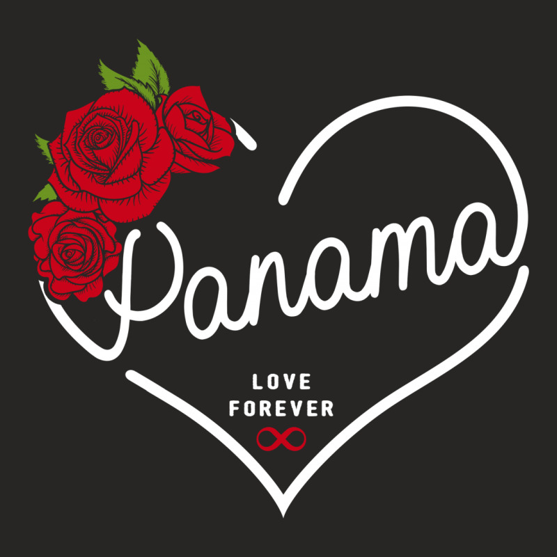 Panama Love Forever Ladies Fitted T-Shirt by honeysuckle | Artistshot