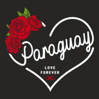 Paraguay Love Forever Ladies Fitted T-shirt | Artistshot