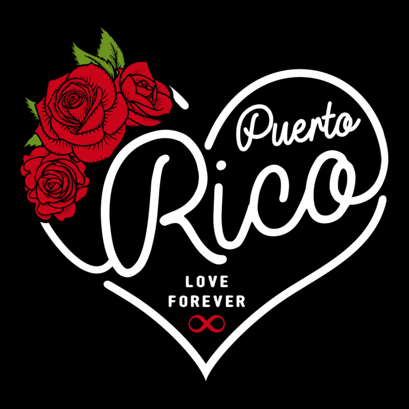 Puerto Rico Love Forever Youth Hoodie by honeysuckle | Artistshot