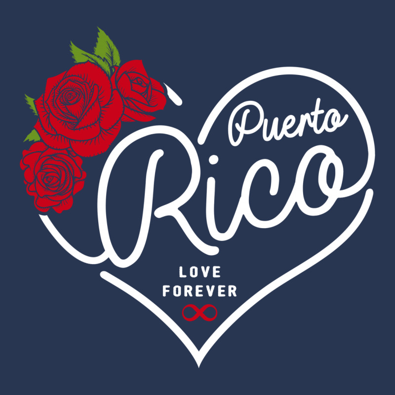 Puerto Rico Love Forever Men Denim Jacket by honeysuckle | Artistshot